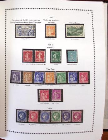 1900-2019 Collection de France neuve en quatre albums,