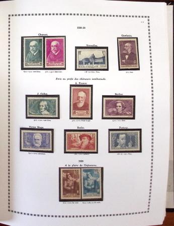 1900-2019 Collection de France neuve en quatre albums,
