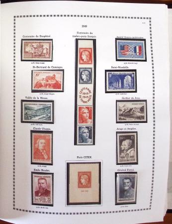 1900-2019 Collection de France neuve en quatre albums,