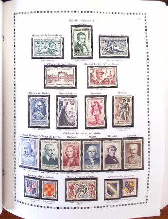 1900-2019 Collection de France neuve en quatre albums,