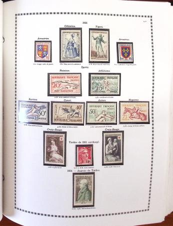 1900-2019 Collection de France neuve en quatre albums,