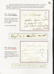 La Charité : 9 plis avec marques postales de La Charité dont L1 manuscrite (1749 - ind 14), L3 rouge (1770), L4 noir (1789) et rouge (1790), "P 56 P La Charité" (noir 1795 - ind 12 et rouge 1808-  ind 13). TB