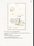 Pouilly : 3 lettres : MP à sec "Pouilly" (1780 - L2A - ind 15), MP "56 Pouilly" sur lettre pour Nevers en poste restante (1818, ind 13) et lettre avec marque manuscrite "Deb de Pouilly sur Loire" (1807 - ind 20). TB