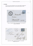 Ancizan : 3 lettres : n°60 OBL GC 4973 + T24 "Ancizan" (1872), n°90 OBL T17 (1883) et n°132, 2 pièces  OBL CAD A2 (1903) sur lettre chargée avec descriptif au verso. TB