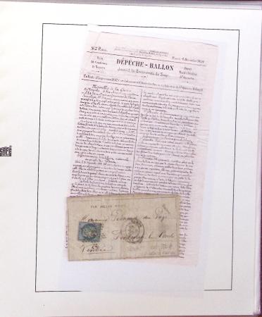 1870-71 GUERRE, Petite archive de la correspondance