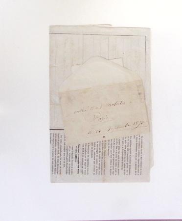 1870-71 GUERRE, Petite archive de la correspondance