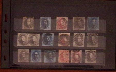 1850-1972, Mint and used accumulation in three stockbooks