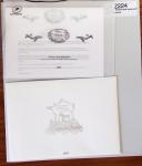 2018-21, PATRIMOINE DE FRANCE EN TIMBRES, pochette 2018