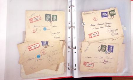 1791-1945, All-world selection of covers, noted airmails