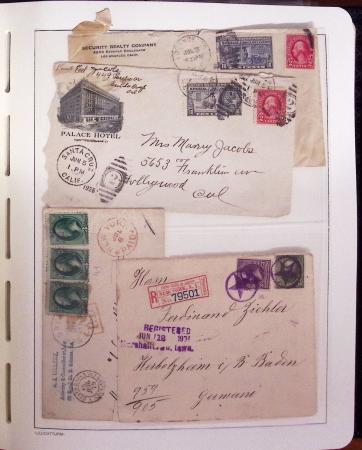 1791-1945, All-world selection of covers, noted airmails
