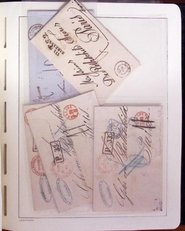 1791-1945, All-world selection of covers, noted airmails