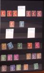 1900-80, Petit stock de France et Monaco en 19 classeurs