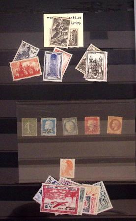 1900-80, Petit stock de France et Monaco en 19 classeurs