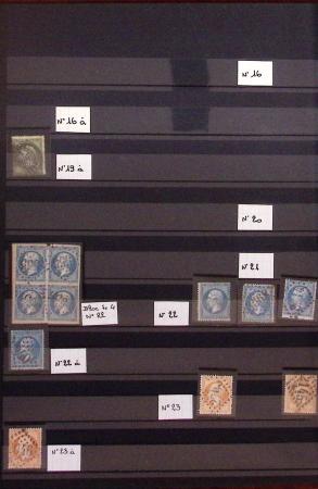 1900-80, Petit stock de France et Monaco en 19 classeurs
