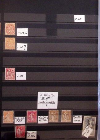 1900-80, Petit stock de France et Monaco en 19 classeurs