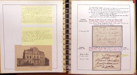 1732-1952 Collection spécialisée sur la poste à AURAY