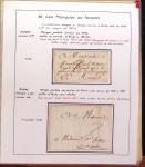 1732-1952 Collection spécialisée sur la poste à AURAY