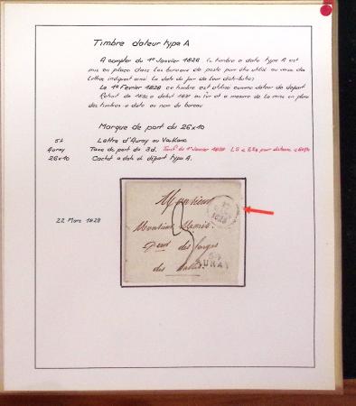 1732-1952 Collection spécialisée sur la poste à AURAY