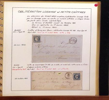 1732-1952 Collection spécialisée sur la poste à AURAY