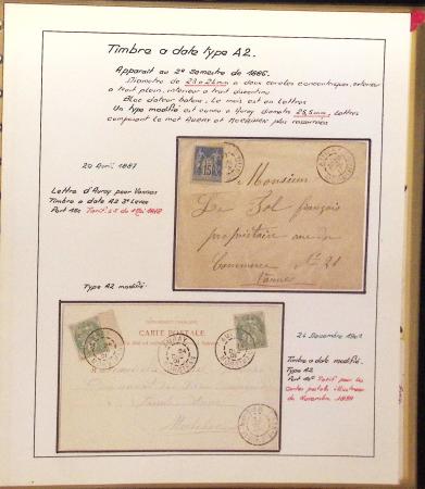 1732-1952 Collection spécialisée sur la poste à AURAY