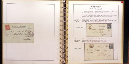 1732-1952 Collection spécialisée sur la poste à AURAY