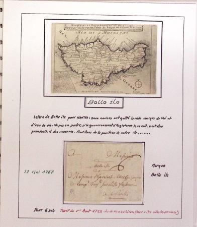 1732-1952 Collection spécialisée sur la poste à AURAY