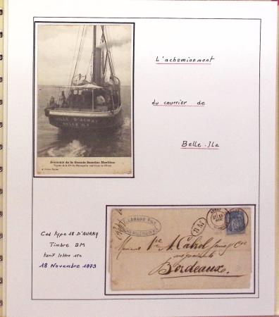 1732-1952 Collection spécialisée sur la poste à AURAY