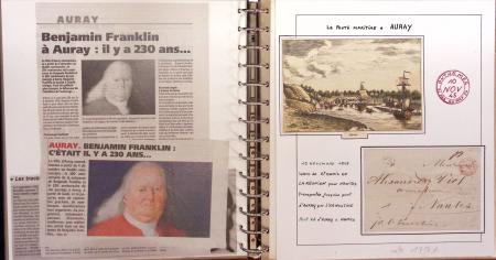1732-1952 Collection spécialisée sur la poste à AURAY