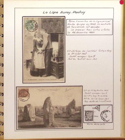 1732-1952 Collection spécialisée sur la poste à AURAY