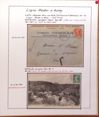 1732-1952 Collection spécialisée sur la poste à AURAY