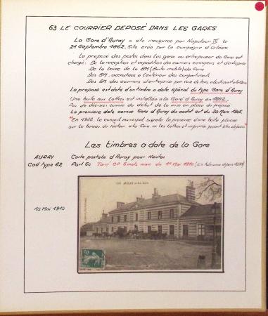 1732-1952 Collection spécialisée sur la poste à AURAY