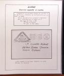 1732-1952 Collection spécialisée sur la poste à AURAY