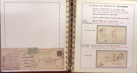 1732-1952 Collection spécialisée sur la poste à AURAY