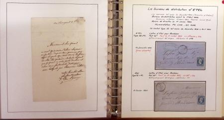 1732-1952 Collection spécialisée sur la poste à AURAY