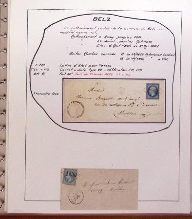 1732-1952 Collection spécialisée sur la poste à AURAY