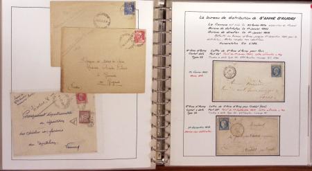 1732-1952 Collection spécialisée sur la poste à AURAY