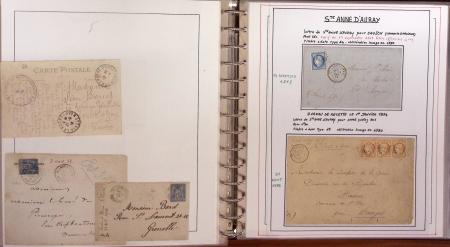 1732-1952 Collection spécialisée sur la poste à AURAY