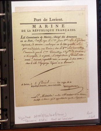 1732-1952 Collection spécialisée sur la poste à AURAY