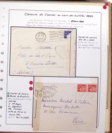 1938-45, Collection spécialisé en deux albums sur le