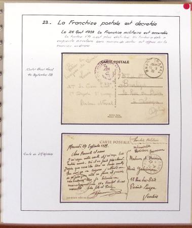 1938-45, Collection spécialisé en deux albums sur le