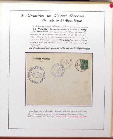 1938-45, Collection spécialisé en deux albums sur le