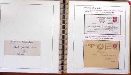 1938-45, Collection spécialisé en deux albums sur le
