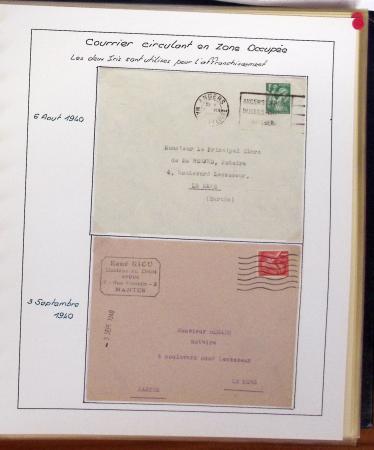 1938-45, Collection spécialisé en deux albums sur le