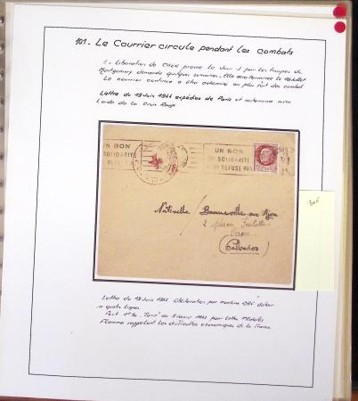 1938-45, Collection spécialisé en deux albums sur le