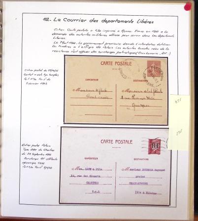 1938-45, Collection spécialisé en deux albums sur le