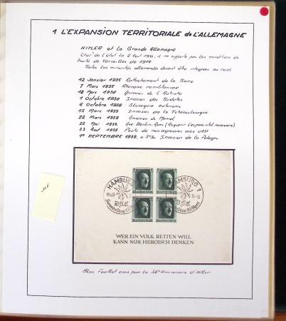 1938-45, Collection spécialisé en deux albums sur le
