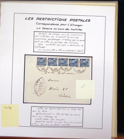 1938-45, Collection spécialisé en deux albums sur le