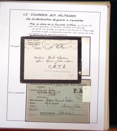 1938-45, Collection spécialisé en deux albums sur le