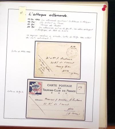 1938-45, Collection spécialisé en deux albums sur le