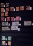 1849-1920, Collection d'oblitérés en 2 classeurs dont